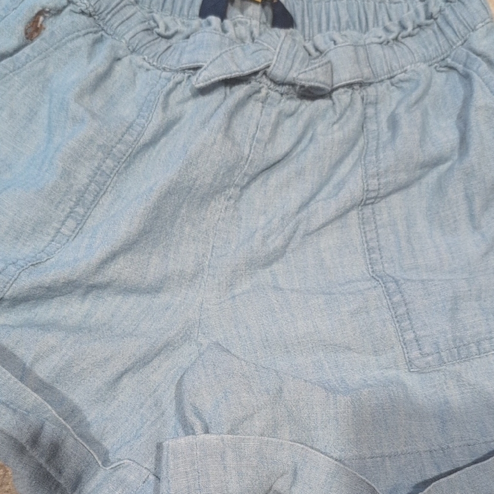 Light Blue Kids Shorts - Picture 4 of 8